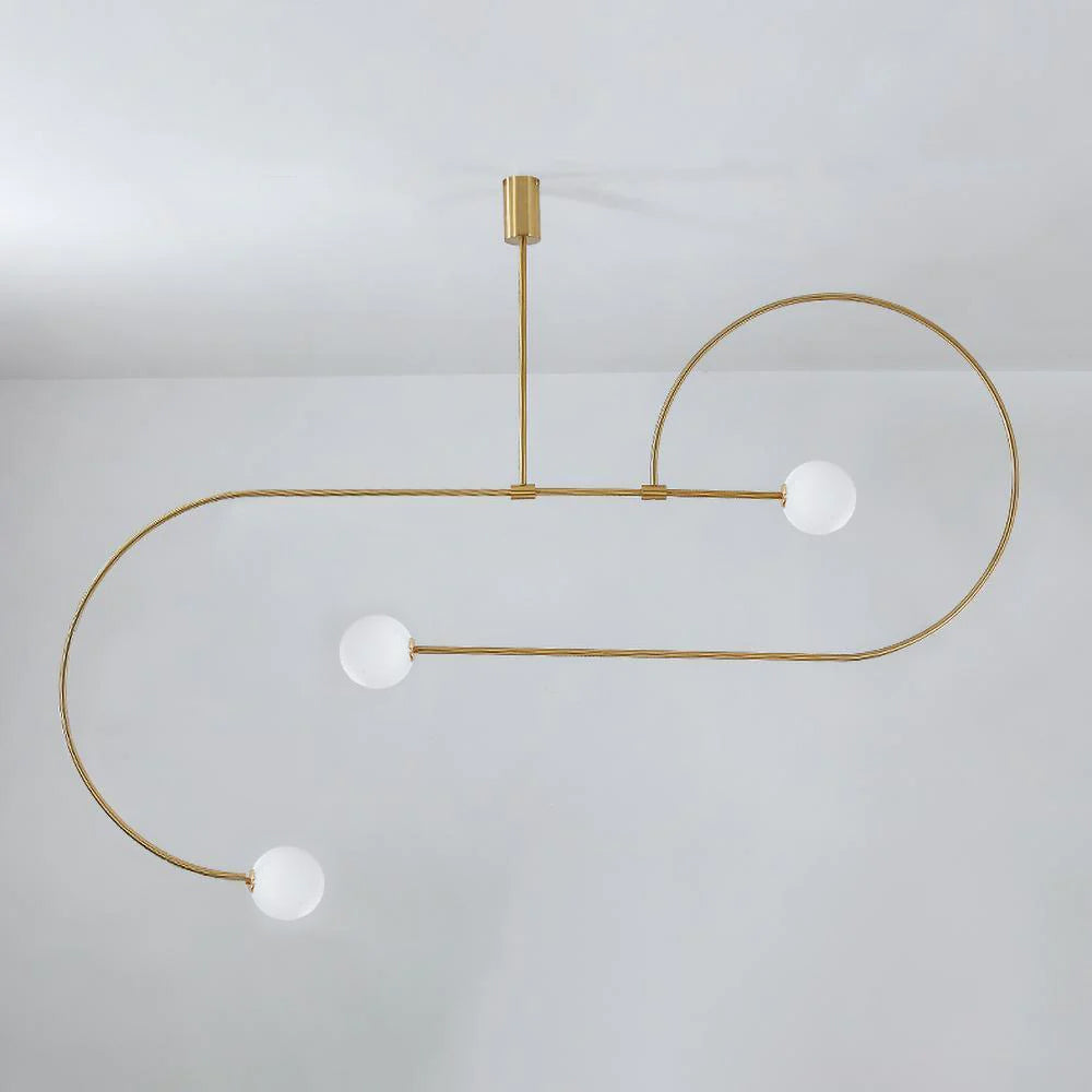 Lustra Chandelier Mobile Noir Minimaliste - Neutralighting