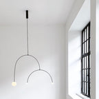 Lustra Chandelier Mobile Noir Minimaliste - Neutralighting