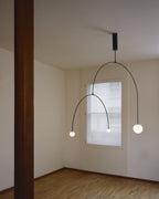 Lustra Chandelier Mobile Noir Minimaliste - Neutralighting