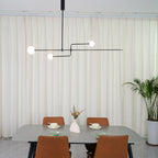 Lustra Chandelier Mobile Noir Minimaliste - Neutralighting