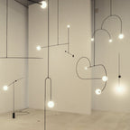 Lustra Chandelier Mobile Noir Minimaliste - Neutralighting