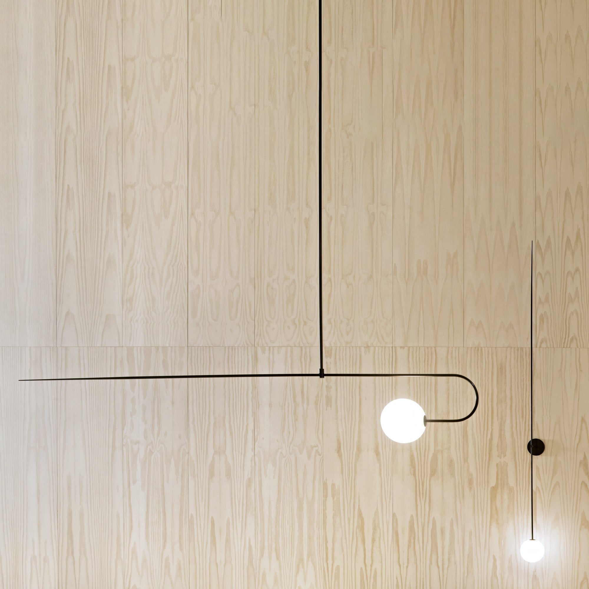 Lustra Chandelier Mobile Noir Minimaliste - Neutralighting