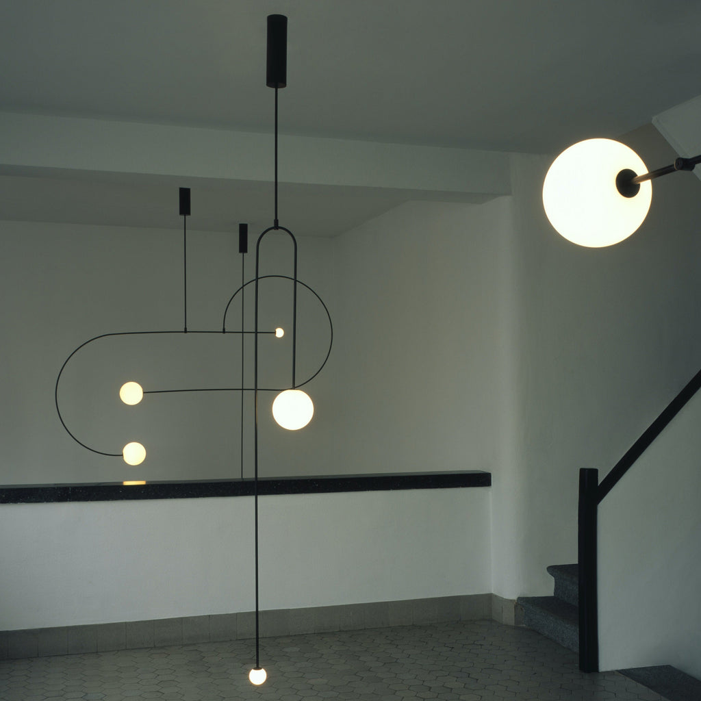 Lustra Chandelier Mobile Noir Minimaliste - Neutralighting