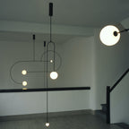 Lustra Chandelier Mobile Noir Minimaliste - Neutralighting