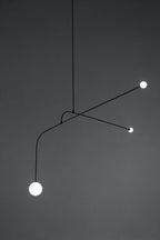 Lustra Chandelier Mobile Noir Minimaliste - Neutralighting