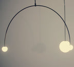Lustra Chandelier Mobile Noir Minimaliste - Neutralighting