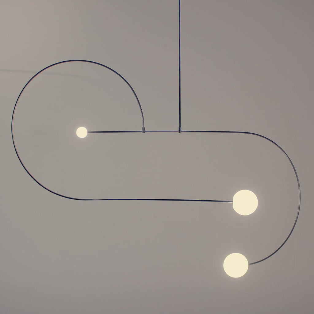 Lustra Chandelier Mobile Noir Minimaliste - Neutralighting