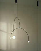 Lustra Chandelier Mobile Noir Minimaliste - Neutralighting