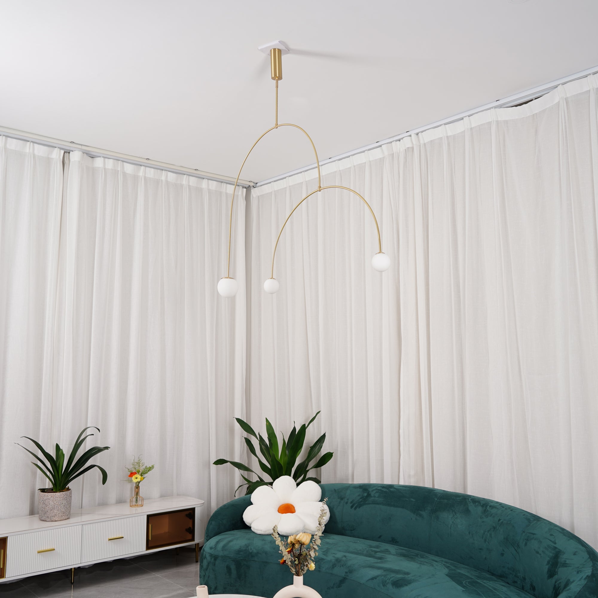 Lustra Chandelier Mobile Noir Minimaliste - Neutralighting