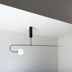 Lustra Chandelier Mobile Noir Minimaliste - Neutralighting