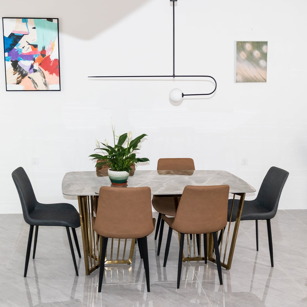 Lustra Chandelier Mobile Noir Minimaliste - Neutralighting