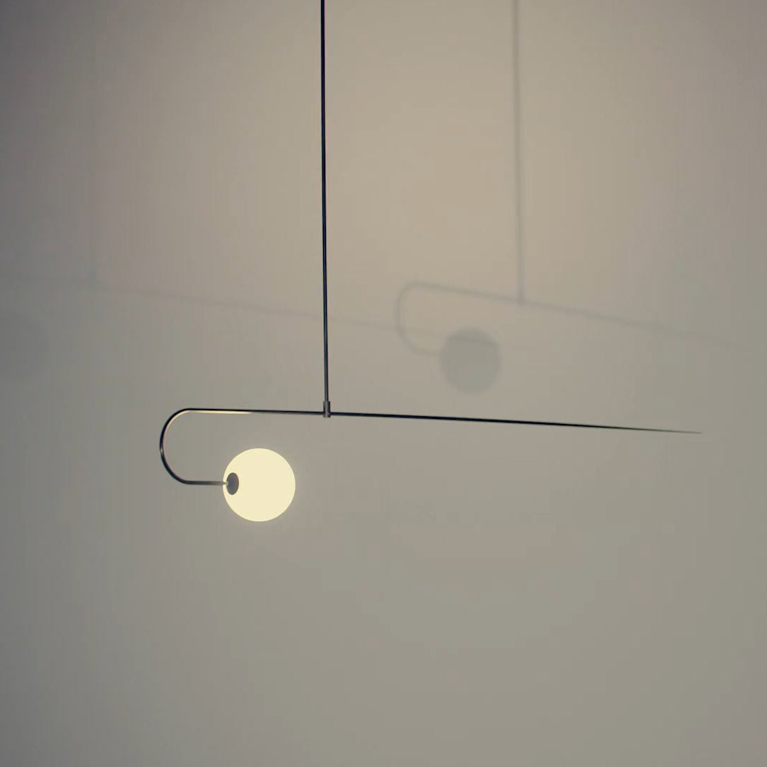 Lustra Chandelier Mobile Noir Minimaliste - Neutralighting
