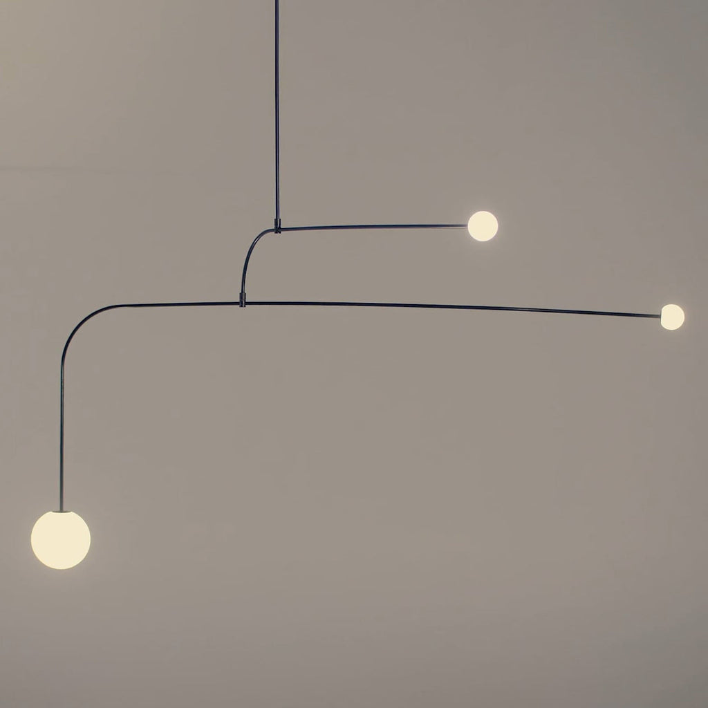 Lustra Chandelier Mobile Noir Minimaliste - Neutralighting