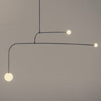 Lustra Chandelier Mobile Noir Minimaliste - Neutralighting