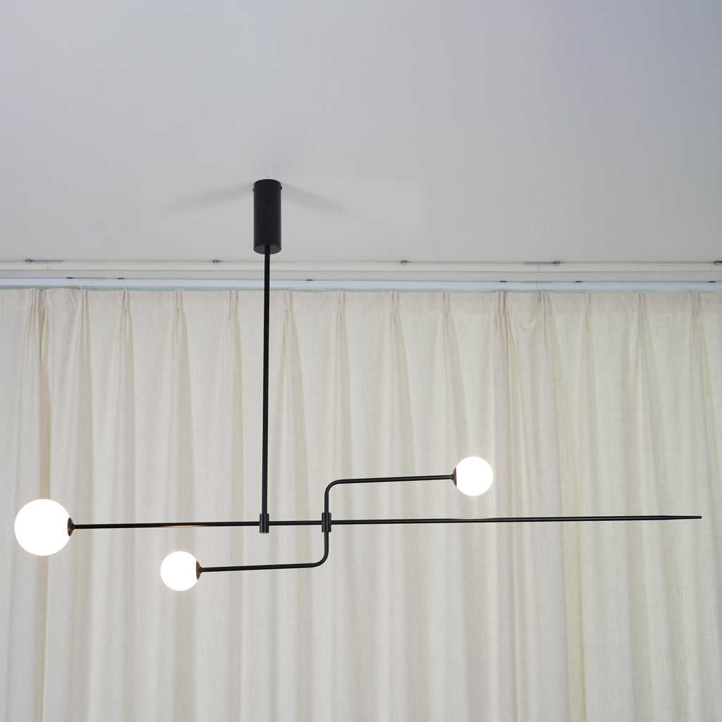 Lustra Chandelier Mobile Noir Minimaliste - Neutralighting