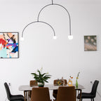 Lustra Chandelier Mobile Noir Minimaliste - Neutralighting