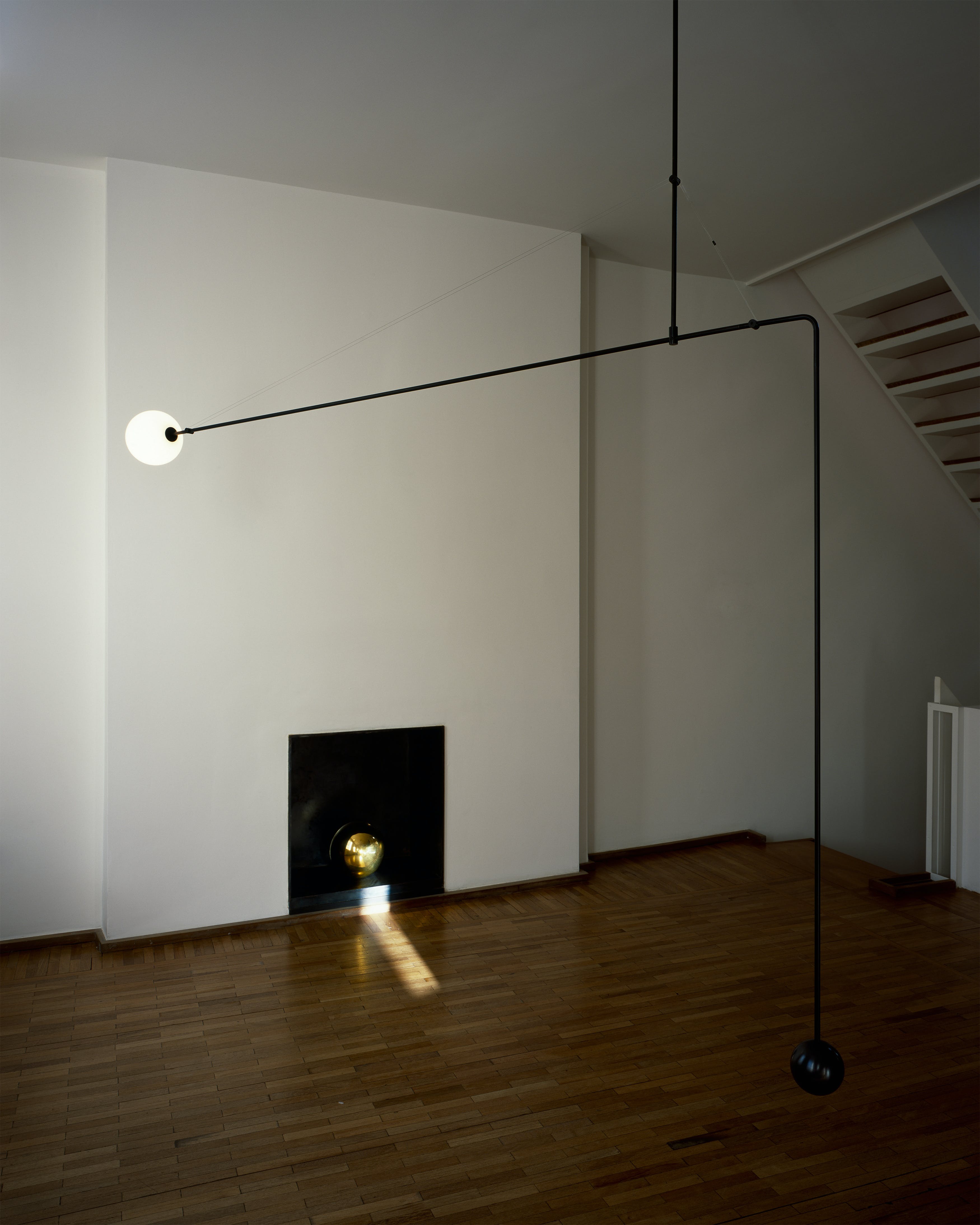 Lustra Chandelier Mobile Noir Minimaliste - Neutralighting