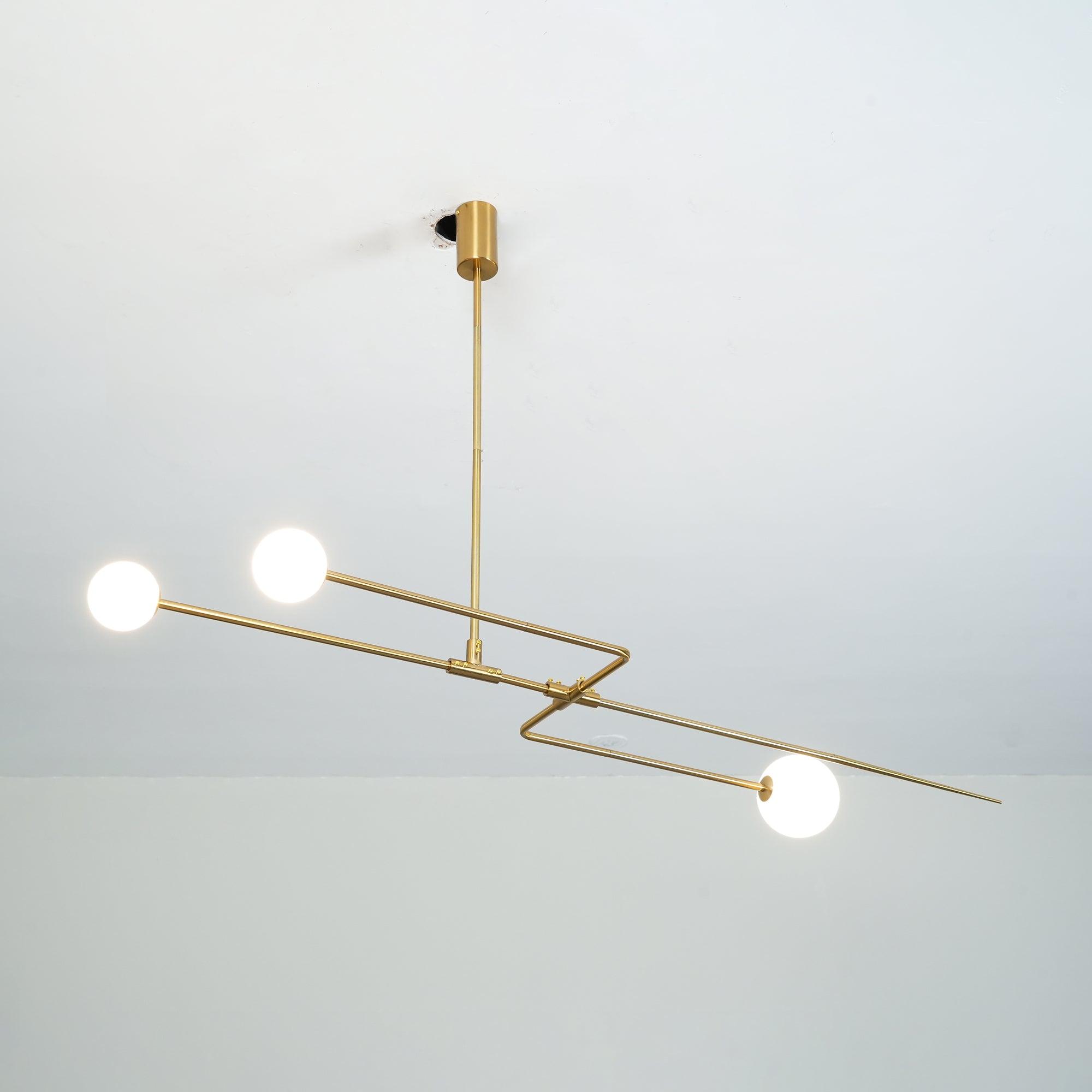 Lustra Chandelier Mobile Noir Minimaliste - Neutralighting