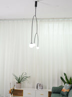 Lustra Chandelier Mobile Noir Minimaliste - Neutralighting