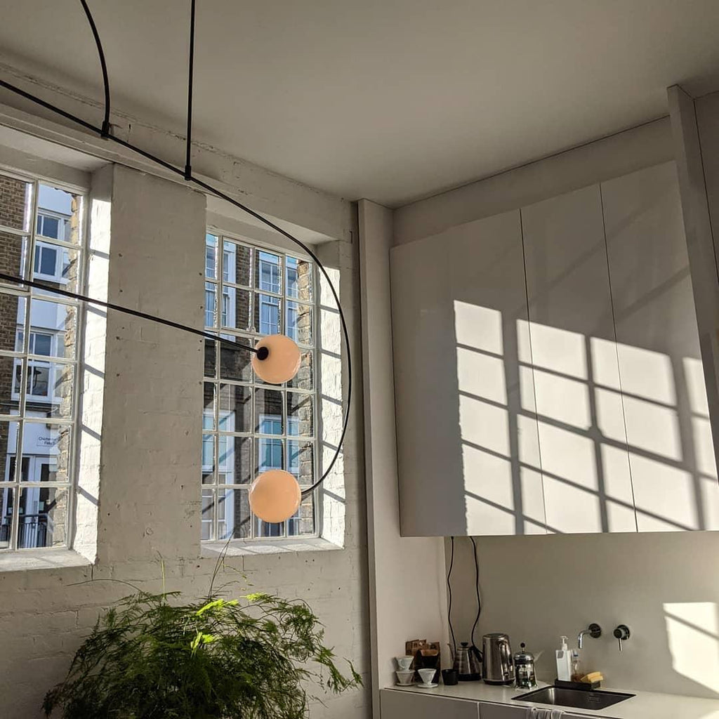 Lustra Chandelier Mobile Noir Minimaliste - Neutralighting