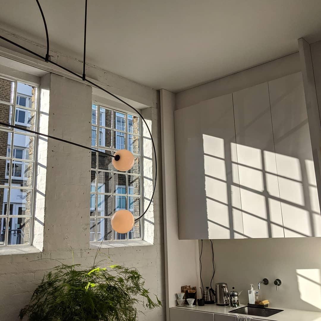 Lustra Chandelier Mobile Noir Minimaliste - Neutralighting