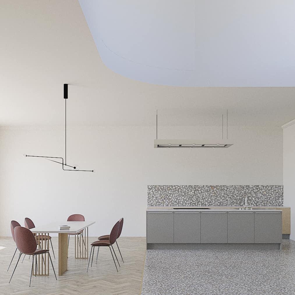 Lustra Chandelier Mobile Noir Minimaliste - Neutralighting