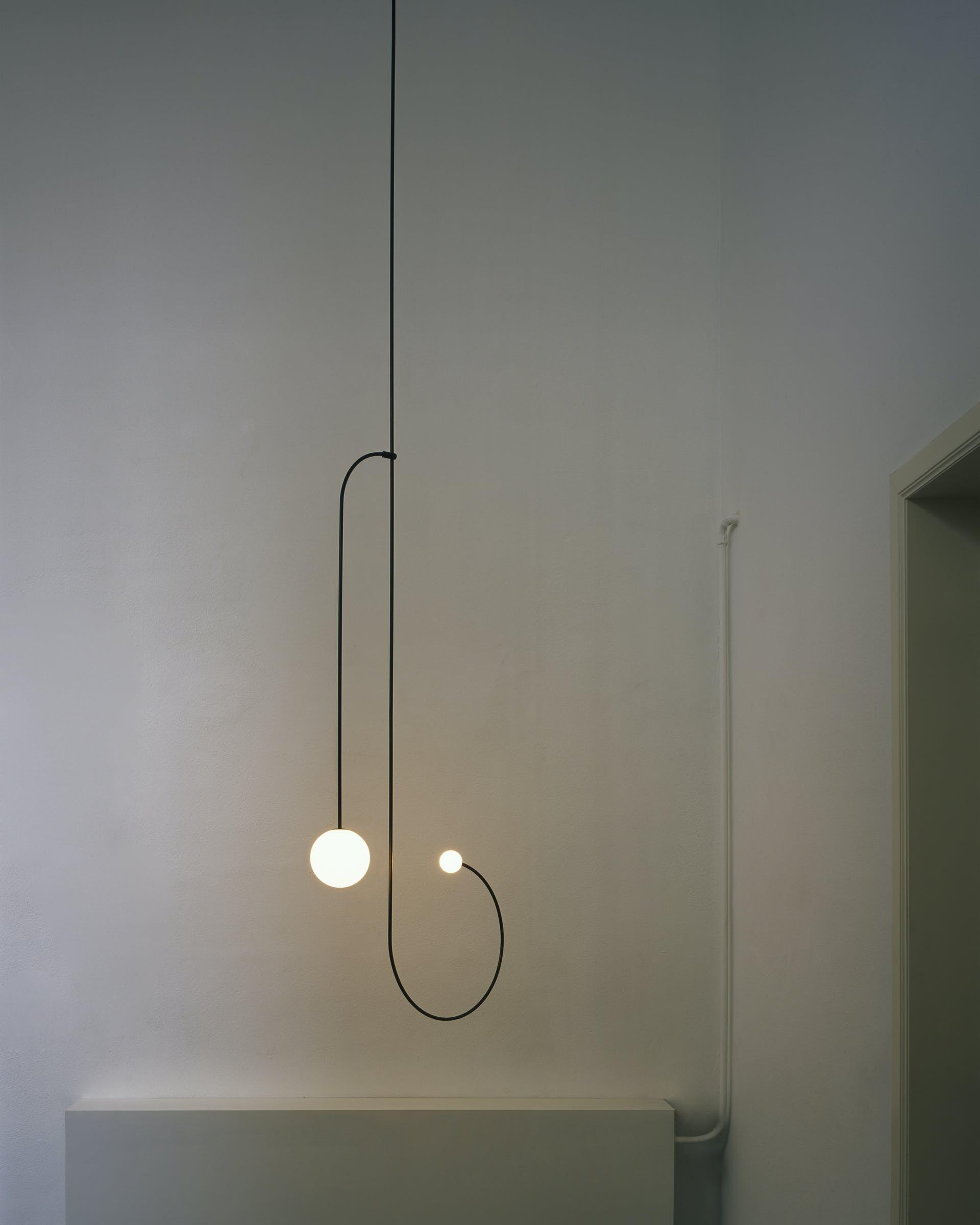 Lustra Chandelier Mobile Noir Minimaliste - Neutralighting