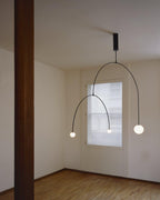 Lustra Chandelier Mobile Noir Minimaliste - Neutralighting