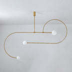 Lustra Chandelier Mobile Noir Minimaliste - Neutralighting