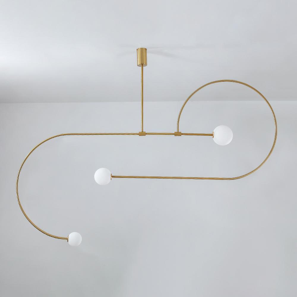 Lustra Chandelier Mobile Noir Minimaliste - Neutralighting