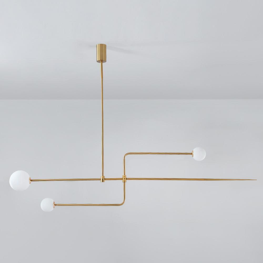 Lustra Chandelier Mobile Noir Minimaliste - Neutralighting