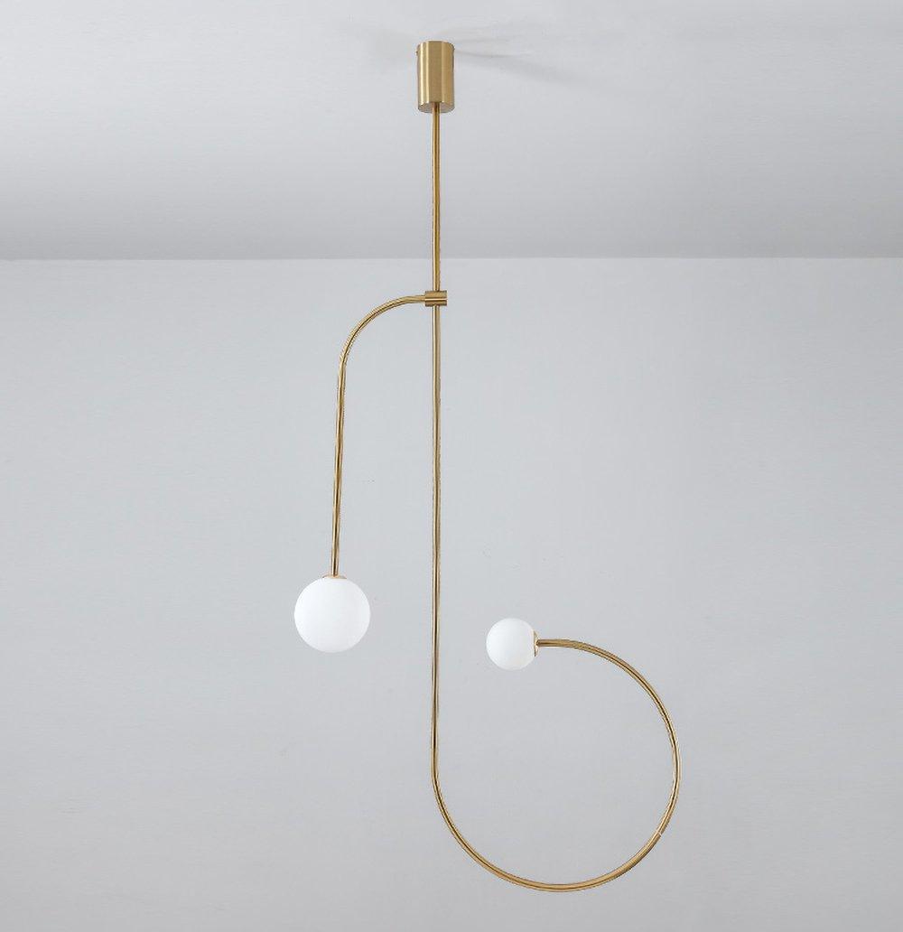 Lustra Chandelier Mobile Noir Minimaliste - Neutralighting