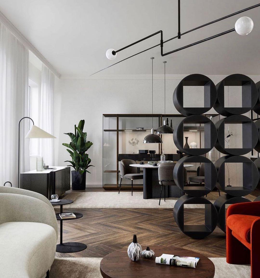 Lustra Chandelier Mobile Noir Minimaliste - Neutralighting