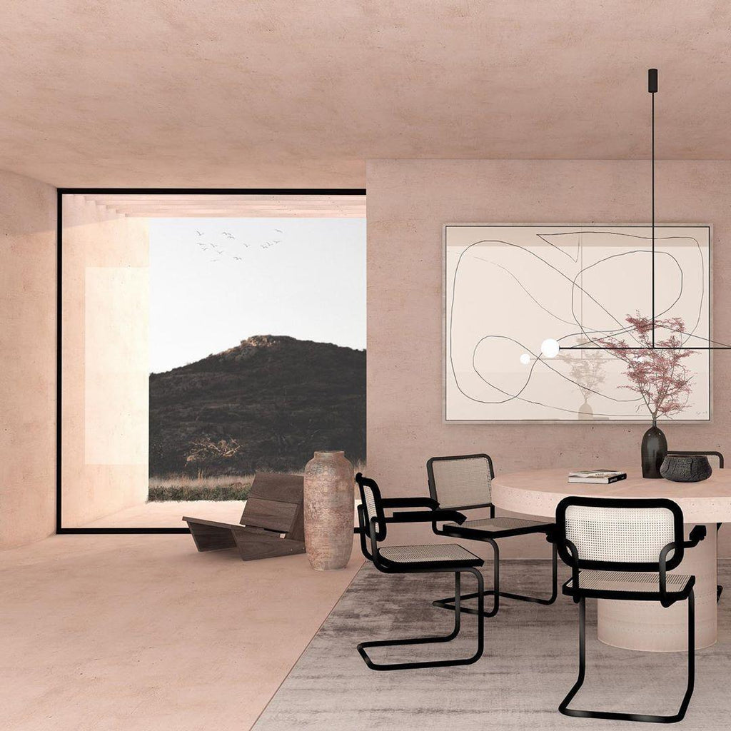 Lustra Chandelier Mobile Noir Minimaliste - Neutralighting