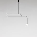 Lustra Chandelier Mobile Noir Minimaliste - Neutralighting