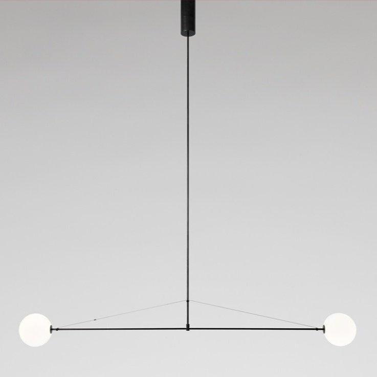 Lustra Chandelier Mobile Noir Minimaliste - Neutralighting