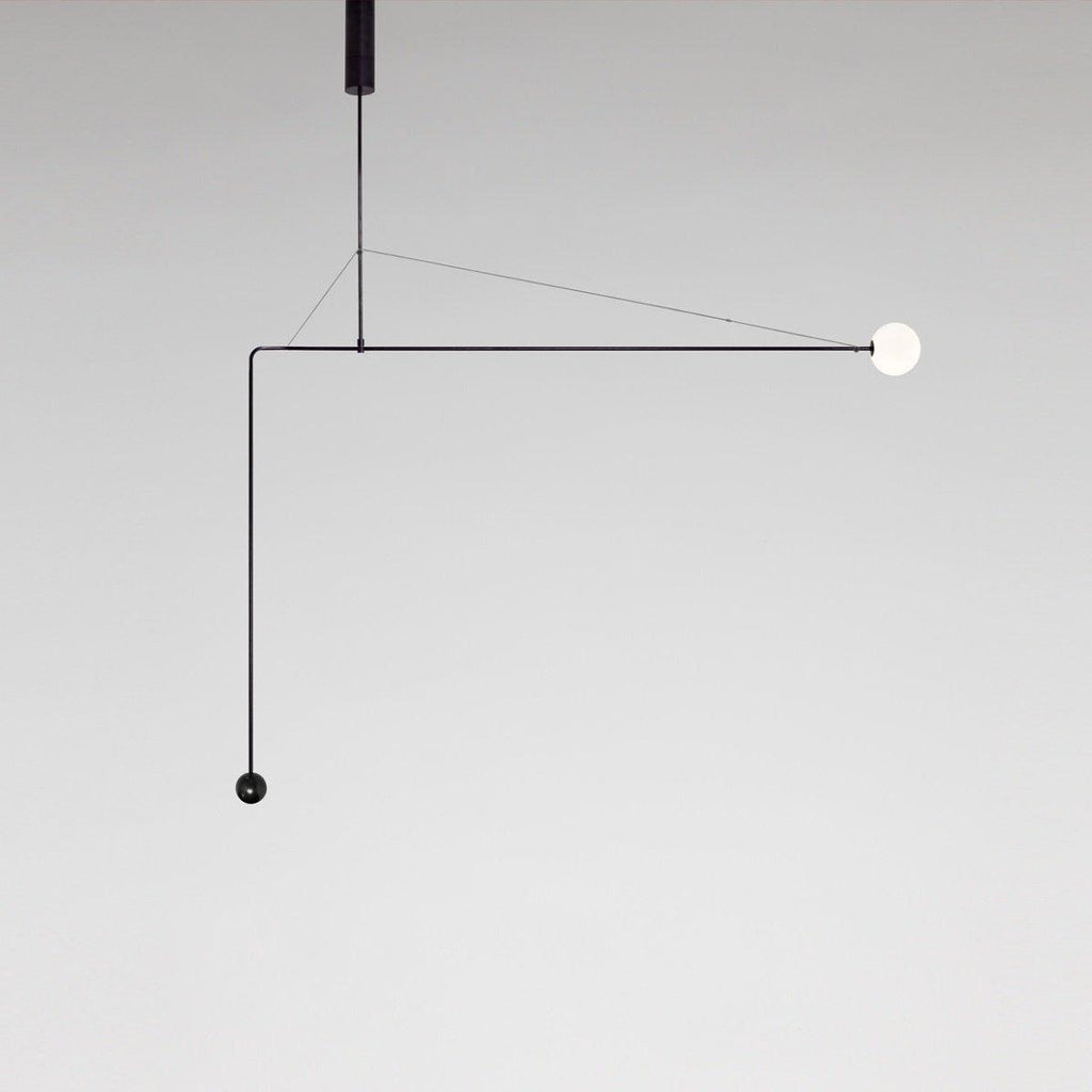 Lustra Chandelier Mobile Noir Minimaliste - Neutralighting