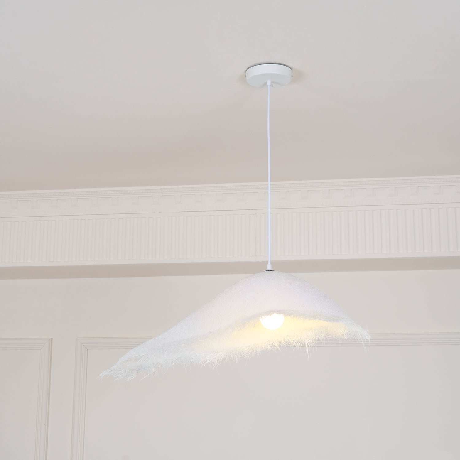 Lustra Suspension en Travertin Pierre Naturelle - Neutralighting