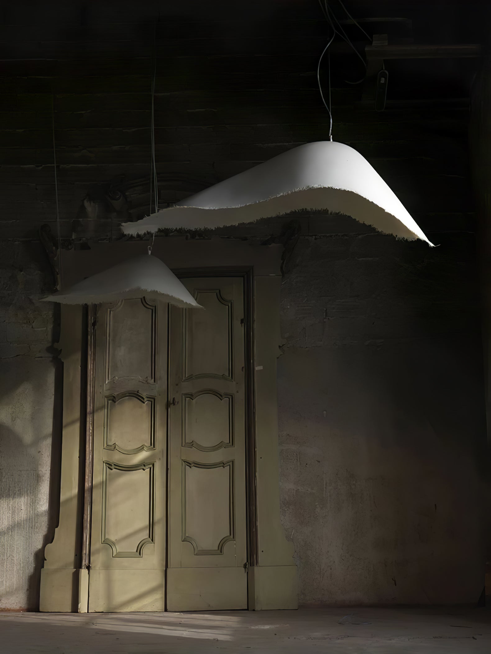 Lustra Suspension en Travertin Pierre Naturelle - Neutralighting