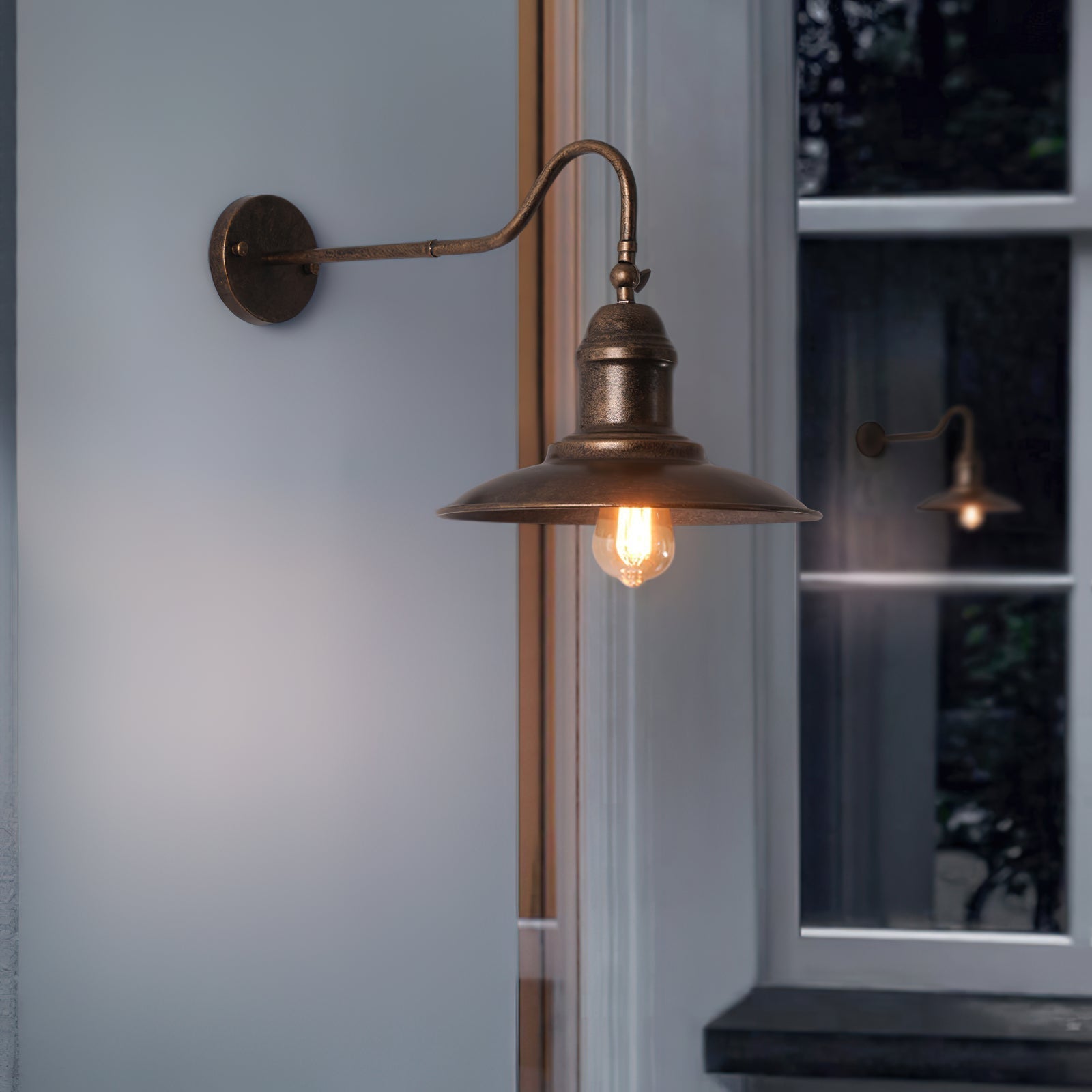 Ciraeus Applique Murale Métal Industriel Vintage - Neutralighting