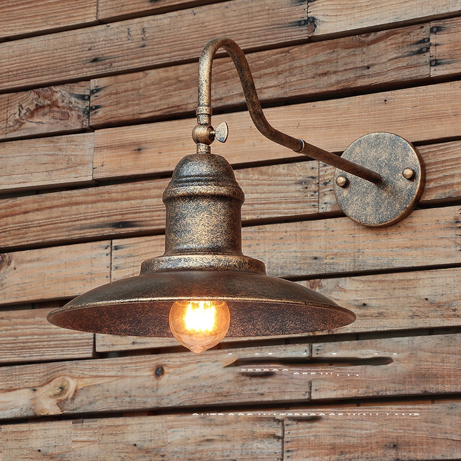 Ciraeus Applique Murale Métal Industriel Vintage - Neutralighting