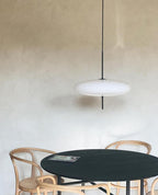 Lustra Suspension Noir Peint Réuni pour Salon - Neutralighting