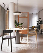 Lustra Suspension Noir Peint Réuni pour Salon - Neutralighting