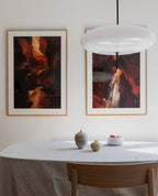 Lustra Suspension Noir Peint Réuni pour Salon - Neutralighting