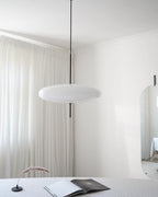 Lustra Suspension Noir Peint Réuni pour Salon - Neutralighting