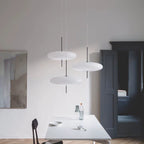 Lustra Suspension Noir Peint Réuni pour Salon - Neutralighting