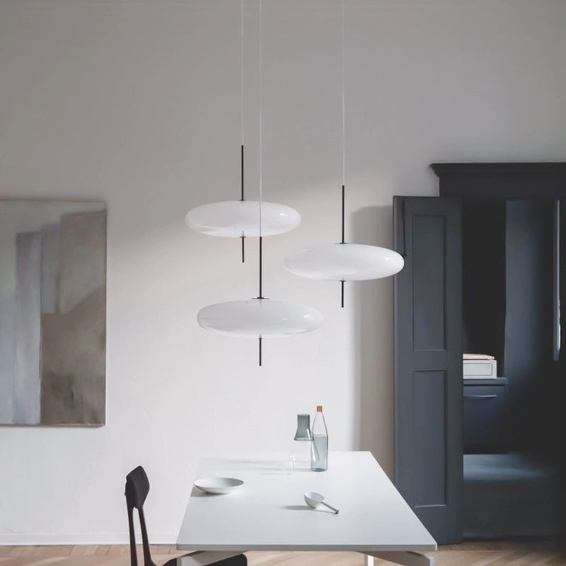 Lustra Suspension Noir Peint Réuni pour Salon - Neutralighting
