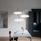 Lustra Suspension Noir Peint Réuni pour Salon - Neutralighting