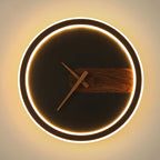 Applique Murale Métal/Bois Ronde Scandinave, Salon - Neutralighting