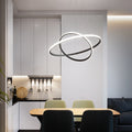 Zin Suspension Anneau Moderne Noir/Blanc/Doré. Salon - Neutralighting